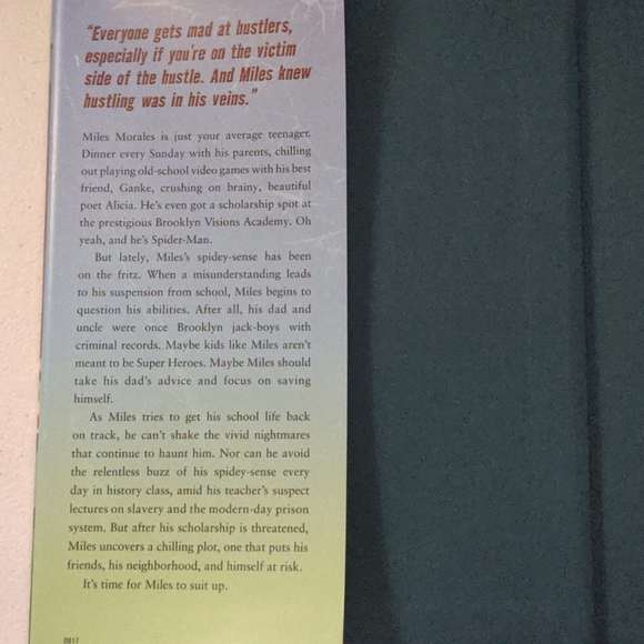 Miles Morales Spider-Man by Jason Reynolds - Picture 3 of 6